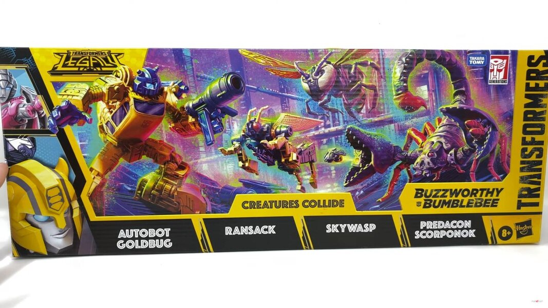 Transformers LEGACY Creatures Collide 4 Pack In Hand Image  (15 of 31)